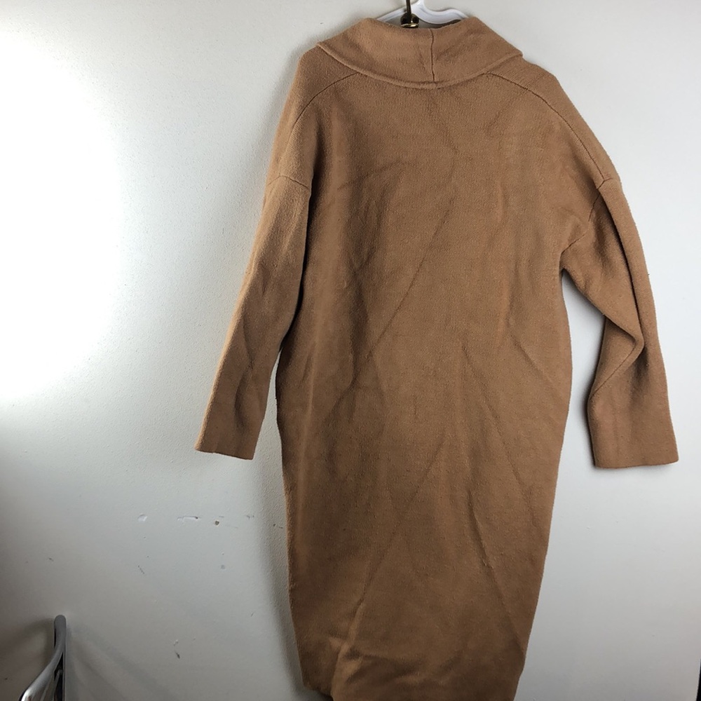 Mango Tan Open-Front Coat - Picture 6 of 10